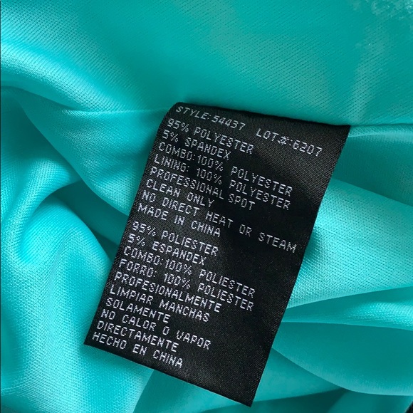 Strapless Short Prom Dress - Picture 8 of 8